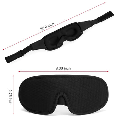 3D Sleeping Block Out Light Soft Padded Sleep Mask