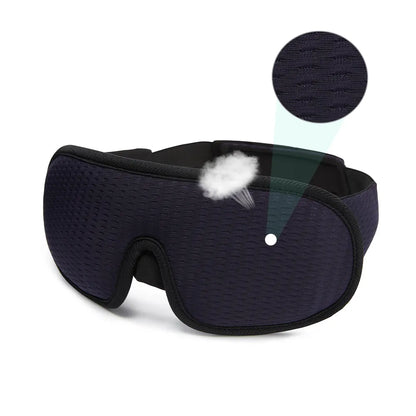 3D Sleeping Block Out Light Soft Padded Sleep Mask