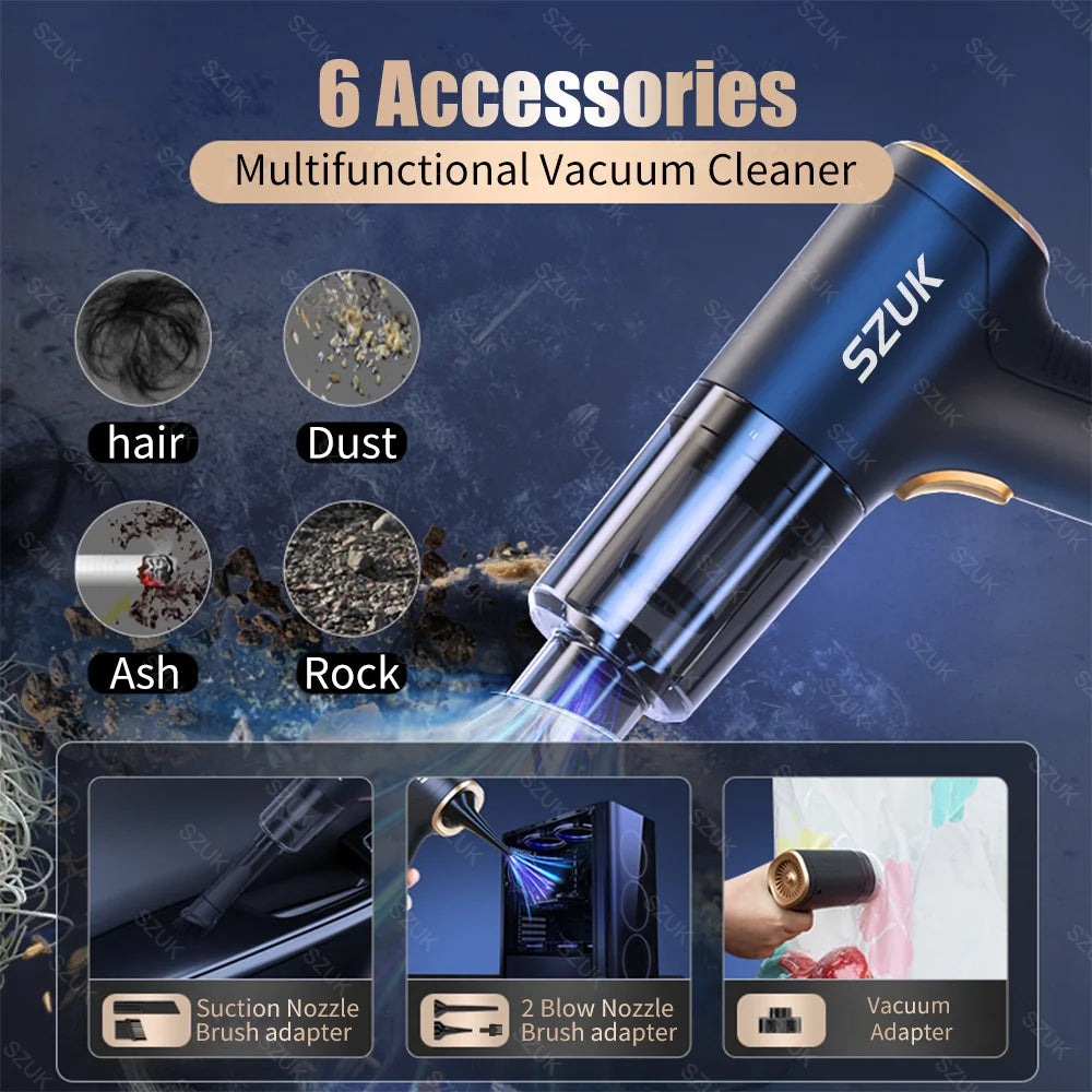 Wireless Portable Cleaning Machine for Car Powerful Handheld Cleaner for keyboard