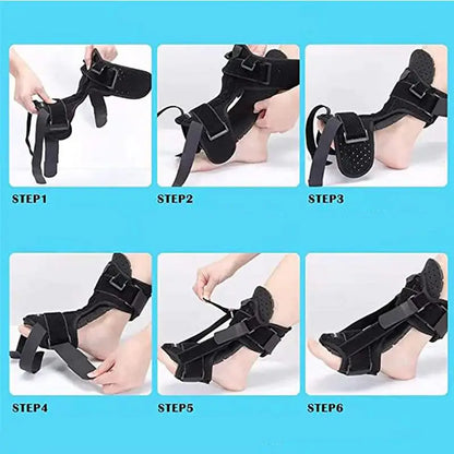 Adjustable Plantar Fasciitis Night Splint Foot Drop Orthosis Stabilizer