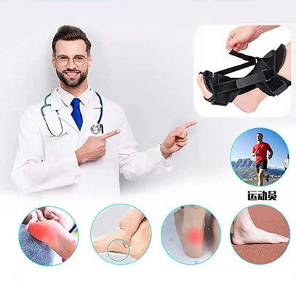 Adjustable Plantar Fasciitis Night Splint Foot Drop Orthosis Stabilizer